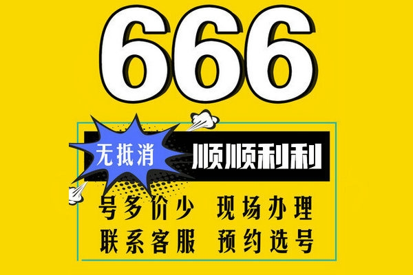 巨野178/159開頭尾號666手機靚號出售